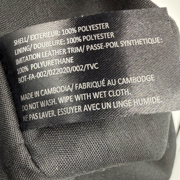 Botkier New York Black Nylon Mini Backpack Bag main image 12
